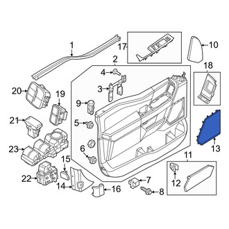 Ford OE - Front Speaker Cover