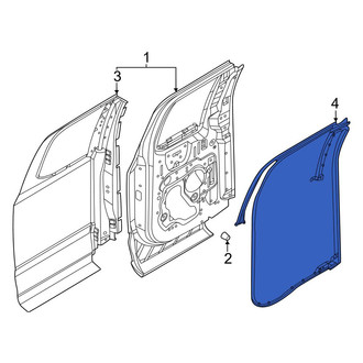 Ford OE - Rear Left Door Seal
