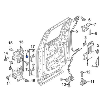 Ford OE - Left Door Hinge Cap