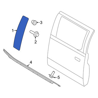Ford OE - Front Left Door Applique