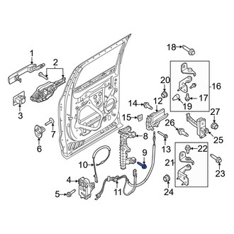 Ford OE - Door Latch Screw