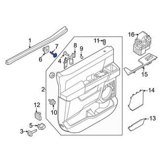 Ford OE - Inner Interior Door Handle Bolt