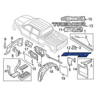 Ford OE - Rear Truck Bed Decal