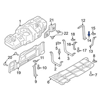 Ford OE - Fuel Tank Skid Plate Bolt