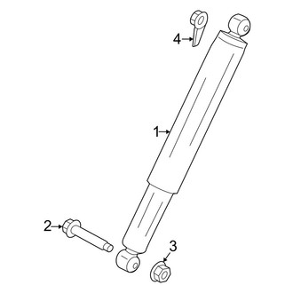 Ford OE - Rear Suspension - Shocks & Components (Regular Cab / SuperCab / Crew Cab)