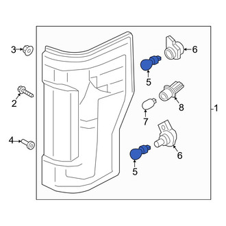 Ford OE - Rear Brake Light Bulb