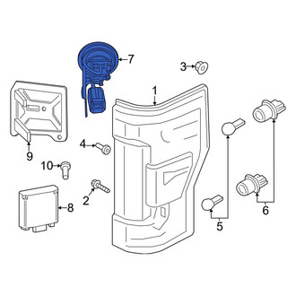 Ford OE - Rear Tail Light Socket