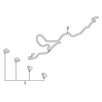 Ford OE - Rear Bumper - Electrical Components (Regular Cab / SuperCab / Crew Cab)