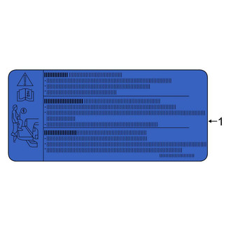 Ford OE - Caution Label
