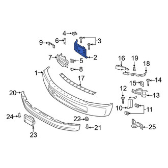 Ford OE - Front Right Bumper Face Bar Mount