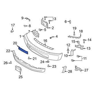 Ford OE - Front Bumper Trim