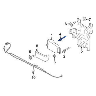 Ford OE - Bumper Face Bar Mount Bolt