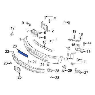 Ford OE - Front Bumper Trim