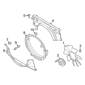 Ford OE - Cooling Fan (Crew Cab 6.7L)
