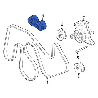 Ford OE - Accessory Drive Belt Tensioner Assembly