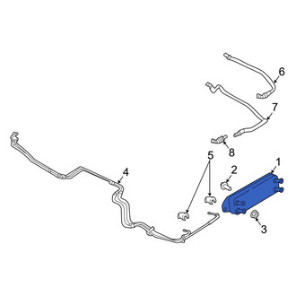 Ford OE - Automatic Transmission Oil Cooler