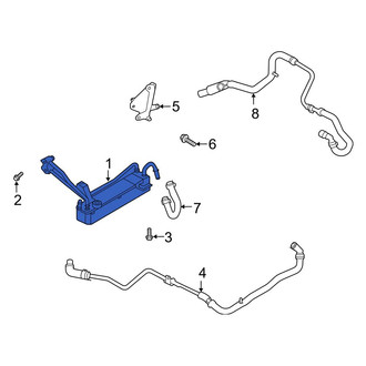 Ford OE - Automatic Transmission Oil Cooler