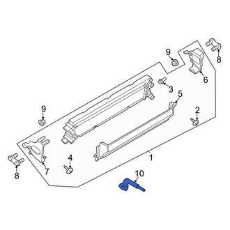 Ford OE - Upper Radiator Coolant Hose