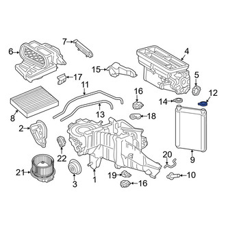 Ford OE - HVAC Heater Hose Clamp