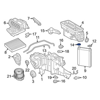 Ford OE - HVAC Heater Hose Clamp