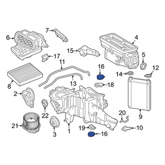 Ford OE - HVAC Blend Door Actuator