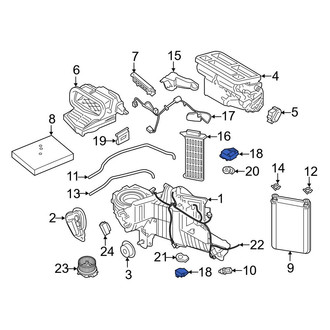 Ford OE - HVAC Blend Door Actuator