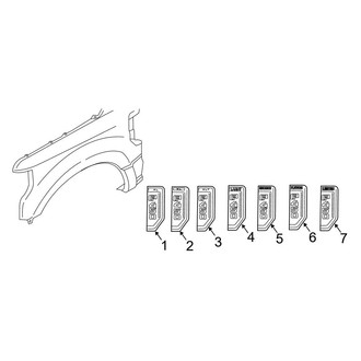 Ford OE - Fender - Exterior Trim (Nameplates)