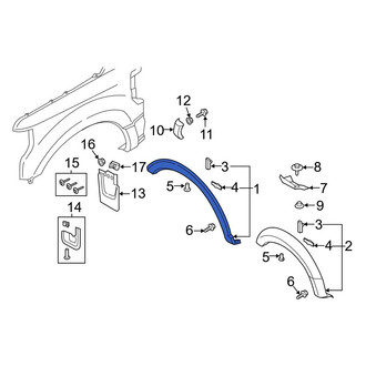 Ford OE - Front Right Fender Flare