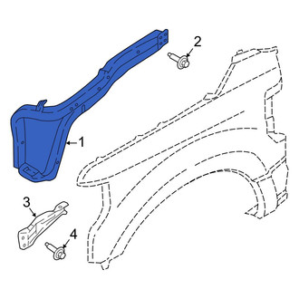 Ford OE - Front Left Fender Rail