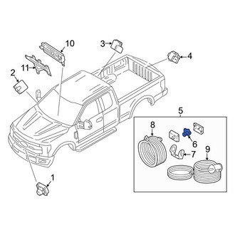 Ford OE - Rear Rearward Park Assist Camera