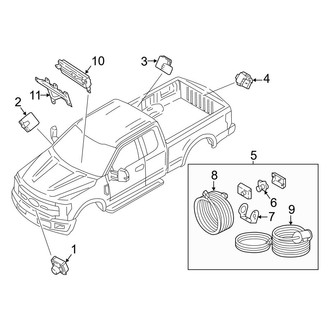 Ford OE - Electrical Components (Camera System), (Crew Cab)