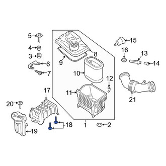 Ford OE - Engine Air Intake Hose Bolt