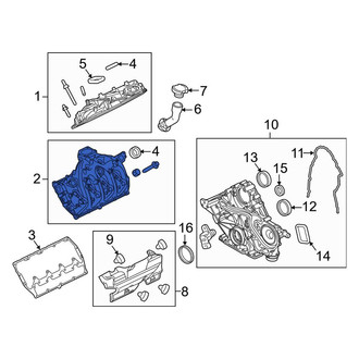 Ford OE - Left Engine Valve Cover