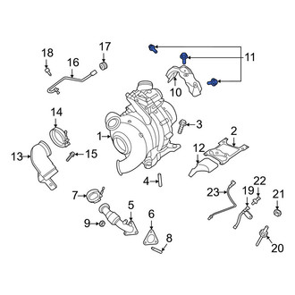 Ford OE - Turbocharger Mounting Bolt