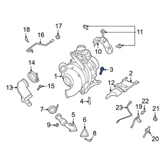 Ford OE - Turbocharger Mounting Bolt