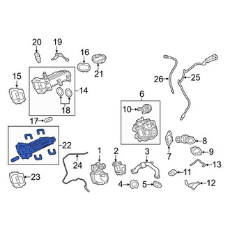 Ford OE - Exhaust Gas Recirculation (EGR) Cooler