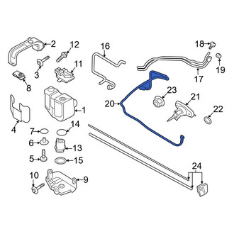 Ford OE - Diesel Exhaust Fluid (DEF) Injector Feed Line