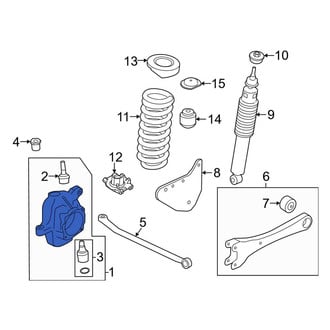 Ford OE - Left Steering Knuckle
