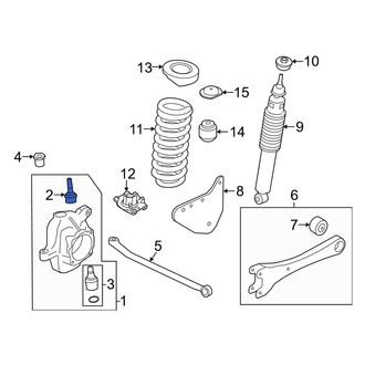 Ford OE - Front Upper Suspension Ball Joint