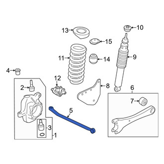 Ford OE - Front Suspension Track Bar