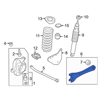 Ford OE - Front Right Radius Arm