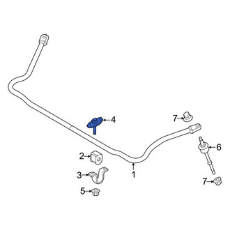 Ford OE - Suspension Stabilizer Bar Bracket Bolt