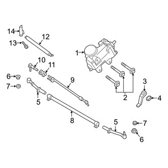 Ford OE - Steering Gear & Linkage (Crew Cab)