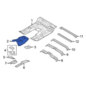Ford OE - Front Forward Floor Pan