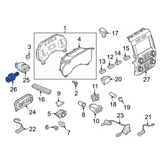 Ford OE - A/C Evaporator Temperature Sensor