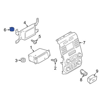Ford OE - Instrument Panel Lens Nut