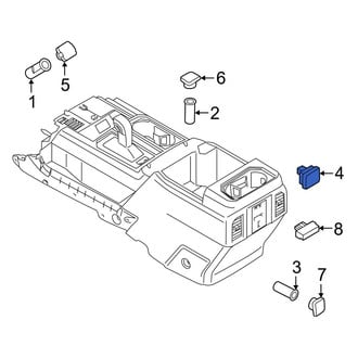 Ford OE - Rear 12 Volt Accessory Power Outlet