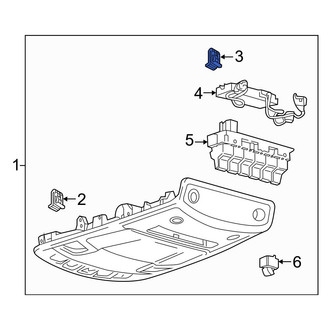 Ford OE - Console Clip