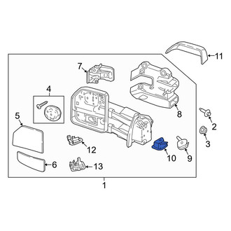Ford OE - Right Lane Departure System Camera Bracket