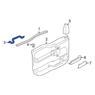 Ford OE - Front Left Door Interior Trim Panel Bracket